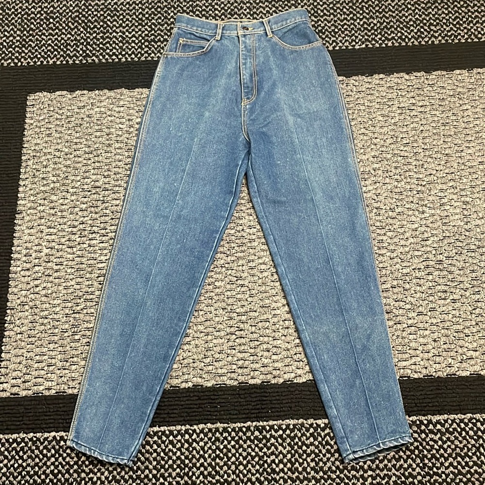 Vintage Gitano Taper Leg High Waist Mom Jeans Sz 26 Retro Classic Retro 80’s
